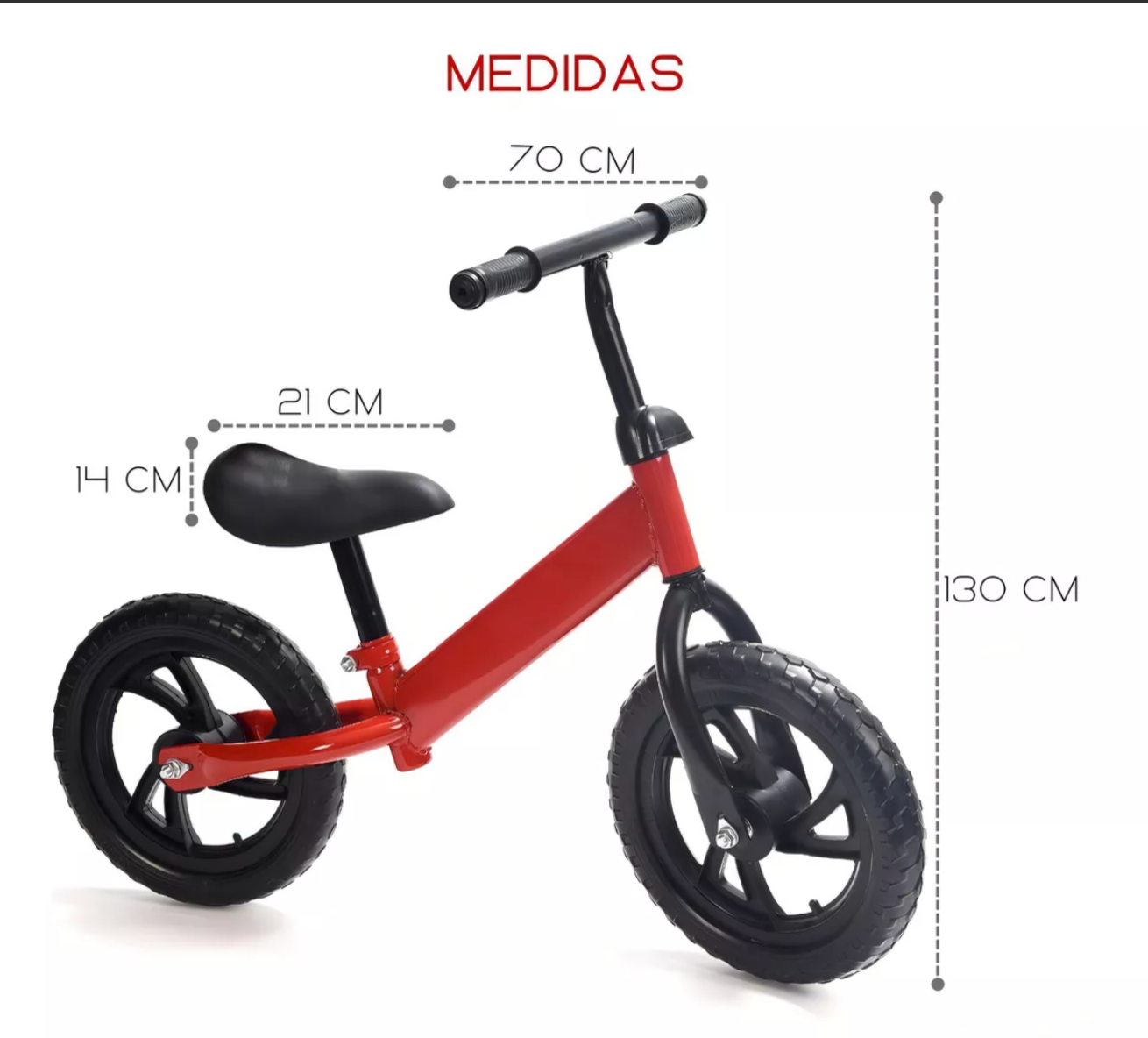 Bicicleta de aprendizaje para niños